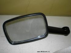 Левое чёрное зеркало на Kawasaki ZZR400-2 1993-2004 г.в.