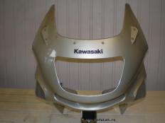 Передний обтекатель (морда) на Kawasaki ZZR400 ZZ-R400 ZZR400-2 ZZR 400 Зизер 1993-2004 год выпуска Part 55028-1369