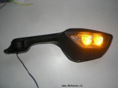 Оригинальное левое зеркало на Kawasaki  ZX1000 Ninja ZX-10R ABS 2011-2015 г.в. Part# 56001-0288