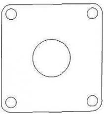 Новая прокладка впуска KTM 50SX JUNIOR 45030049900