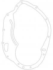 Прокладка правой крышки двигателя на Хонда Honda XL175 11394-391-000